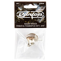 Dunlop 33P015 Nickel Silver Fingerpick 5Pack  когти, толщина 0.15 мм, 5 шт.