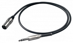 Proel BULK230LU10 микрофонный кабель, XLR "папа" <-> 6.3 Jack stereo, 10 метров