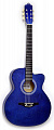 Gypsy Road  GBC45-BL акустическая гитара джамбо, цвет синий