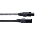 Cordial EM 2.5 FM  микрофонный кабель, длина 2.5 метра, черный