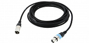 Cordial CCM 2.5 FM  микрофонный кабель, длина 2.5 метров, цвет черный