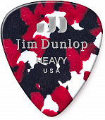 Dunlop Celluloid Confetti Heavy 483P06HV 12Pack  медиаторы, жесткие, 12 шт.
