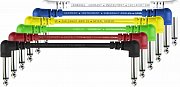 Cordial EI Pack 2 комплект из 5 цветных инструментальных кабелей, 0.3м