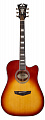D'Angelico Premier Bowery ITB  электроакустическая гитара, дредноут, цвет натуральный