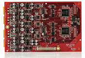 Biamp EEC-4 (Tesira) карта аудиовходов: 4 канала mic/line с эхоподавлением для установки в EX-MOD