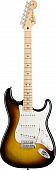 Fender Standard Stratocaster MN Brown Sunburst Tint электрогитара, цвет - санбёрст