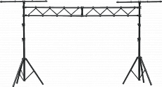 Xline Stand LST-100A комплект стоек для световых приборов с горизонтальной фермой и 2 штангами, высо