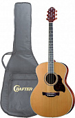 Crafter GA-7/N, акустическая гитара с фирменным чехлом в комплекте