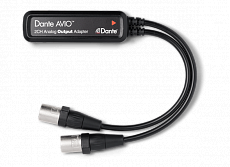Audinate ADP-DAO-AU-0X2 адаптер для подключения к аудиосети Dante, 2 аналоговых линейных выхода
