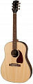Gibson J-45 Studio Walnut Antique Natural электроакустическая гитара, цвет натуральный, в комплекте кейс