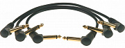 Klotz PP-AJJ0030 3 патч кабеля для соединения педалей, длина 30 см