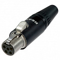 Neutrik RT5FC-B кабельный разъем mini XLR "мама" 5 контактов