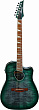 Ibanez ALT30FM-EDB акустическая гитара, цвет зелёно-серый