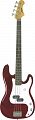 Ashtone AB-10/CH бас-гитара, цвет вишневый