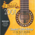 La Bella 2001 Medium струны гитарные