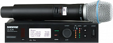 Shure ULXD24E/B87A P51 вокальная радиосистема с ручным передатчиком Beta87A (710 - 782 МГц)