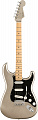 Fender 75TH ANV Strat DMND ANV электрогитара, цвет платинум, чехол в комплекте