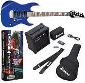 Ibanez GRX70DXJU JEWEL BLUE NEW JUMPSTART PACKAGE набор начинающего гитариста  электрогитара