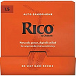 Rico RJA0115-B25  трости для альт-саксофона, Rico (1 1/2), 25 шт. в пачке