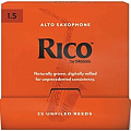 Rico RJA0115-B25  трости для альт-саксофона, Rico (1 1/2), 25 шт. в пачке