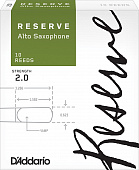 D'Addario DJR1020 трости для альт-саксофона, Reserve (2), 10 шт. В пачке