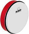 Meinl NINO45R ручной барабан 8' с колотушкой, цвет красный