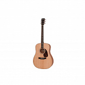 Larrivee D-03-MH-0  акустическая гитара с кейсом, дредноут, цвет натуральный