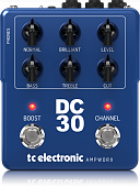 TC Electronic DC30 Preamp двухканальный гитарный преамп/предусилитель, винтажная серия