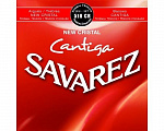 Savarez 510CR  New Cristal Cantiga Red standard tension струны для классической гитары, нейлон