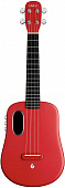 Lava ME U 23" Freeboost Red  трансакустическая укулеле, цвет красный, кейс в комплекте