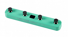 Mooer GWF4 GR  беспроводной футсвитч для гитар GTRS, 4 кнопки, цвет зеленый