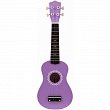 Terris JUS-11 VIO укулеле сопрано, цвет фиолетовый