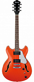 Ibanez AS63-TLO Artcore Vibrante полуакустическая гитара, цвет оранжевый