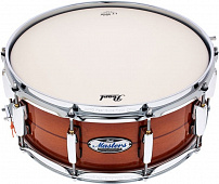 Pearl MCT1455S/ C840  малый барабан 14" х 5.5", клён, цвет Almond Red Stripe