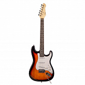 Omni ST-3S SB  электрогитара, Stratocaster, цвет cанберст