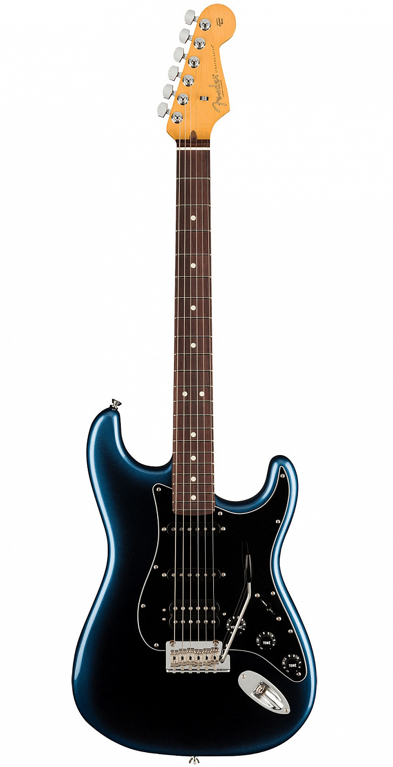 Fender AM Pro II Strat RW DK NIT  электрогитара, цвет темно-синий