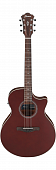 Ibanez AE100-BUF электроакустическая гитара, цвет винный