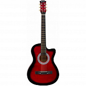 Terris TF-3802C RD гитара акустическая шестиструнная, цвет красный