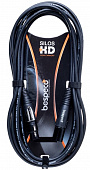 Bespeco HDFM300 кабель готовый микрофонный, 1 метр