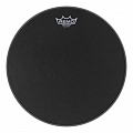 Remo BA-0814-ES  14"Ambassador Black Suede  пластик 14" для барабана, черный