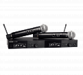 Shure SLXD24DE/SM58 H56 цифровая двухканальная радиосистема с ручным микрофоном SM58