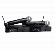 Shure SLXD24DE/SM58 H56 цифровая двухканальная радиосистема с ручным микрофоном SM58