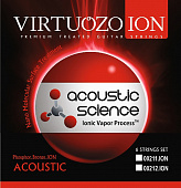 Virtuozo 00212.ION набор 6 струн для акустической гитары, 012-054