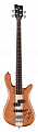 Warwick Streamer Stage I Natural Satin  бас-гитара Pro Series Teambuilt, цвет натуральный