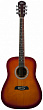 Oscar Schmidt OD50TS  акустическая гитара Dreadnought, цвет табачный санбёрст