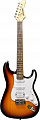 Fernandes LE-1Z 3SB/ L  электрогитара Stratocaster HSS, цвет трёхцветный санбёрст