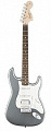 Fender Squier Affinity Strat HSS SLS RW электрогитара Stratocaster, HSS, цвет серебряный