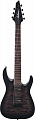 Jackson JS Series Dinky™ Arch Top JS22Q-7 DKA HT, Amaranth Fingerboard, Transparent Black Burst  электрогитара, цвет черный б