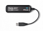 Audinate ADP-USB-AU-2X2 адаптер для подключения к аудиосети Dante, 2 входных/2 выходных канала, USB-Ethernet