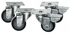 Imlight Колёсные опоры для рэка 8U-33U комплект поворотных колёс